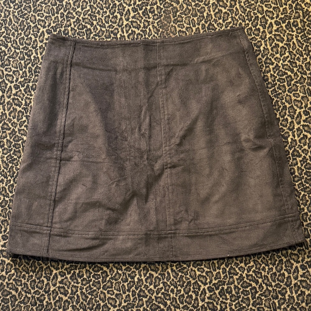 Banana Republic Factory Dark Grayish Brown Mini Skirt Size 4